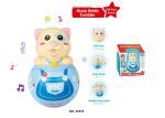Music Rattle Mobile Tumbler Newborn Baby Toys W / Light Sound Age 18M +