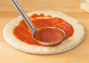 Quality RK Bakeware China Foodservice NSF 16 Inch Aluminum Coupe Pizza Tray Wide Rim Pizza Pan wholesale