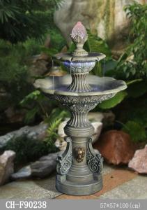 Quality Two Tiers Lion Small Outdoor Water Fountain wholesale