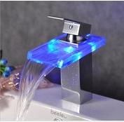 Quality Led waterfall basin faucet wholesale