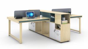 Quality Wooden Staff Working Table 1030mm Decorative Office Furniture wholesale