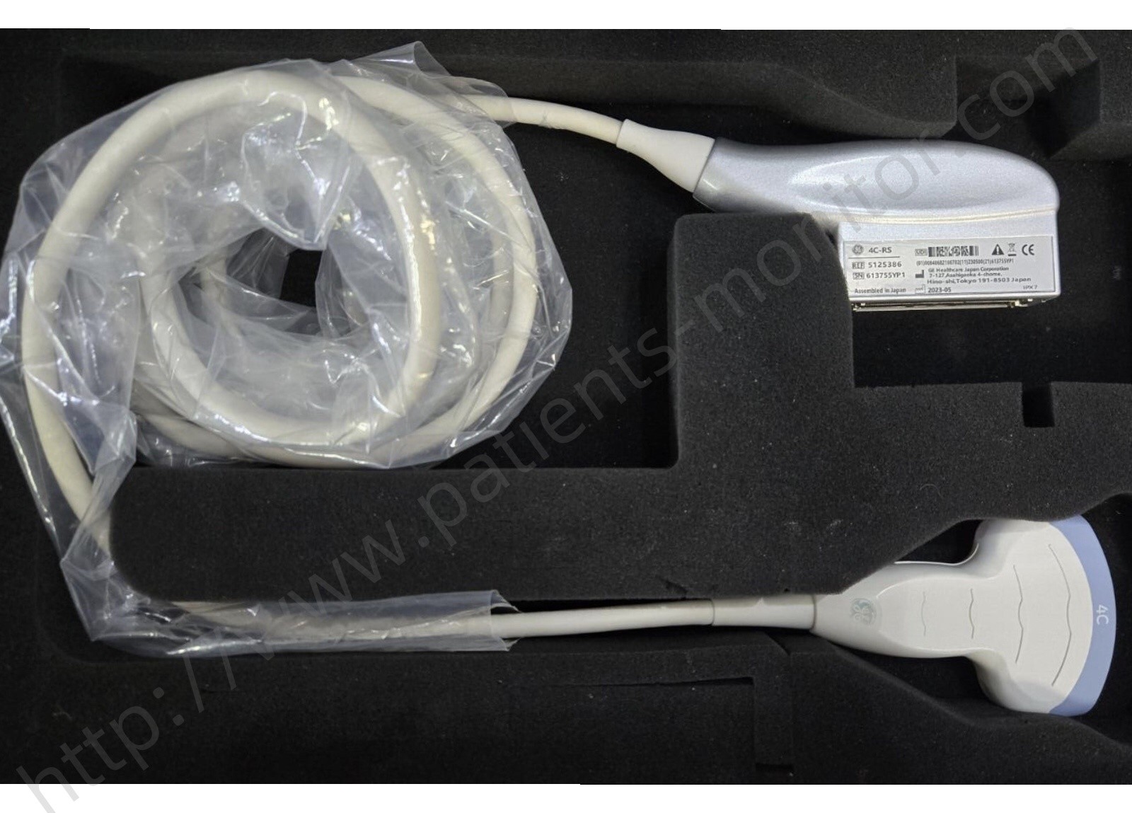 GE Logiq E Ultrasound Machine 4C-RS Convex Array Probe 2.0-5.5 MHz For Hospital Medical Device