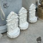 Marble Church Baptismal Font Catholic Holy Water Font Wall Hanging Fountain