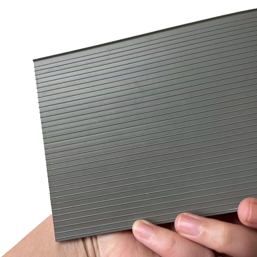 Scratch Resistant PVC Skirting Trim Molding for Flexible Vinyl Baseboard 4" 6" Height