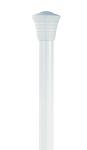 Mute Straight 16mm Diameter 1mm Thickness Aluminium Curtain Pole