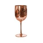 Gold Pink Plating Moet Champagne Wine Glass Dishwasher Safe For Outdoor Parties