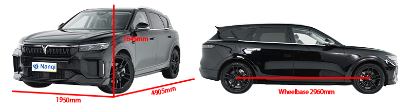 REEV 5-Door 5-Seater SUV VOYAH Free Max Speed 200km/H