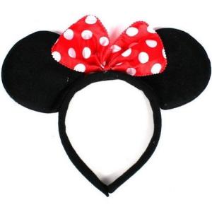 Quality Disney Headband Hat - Plush Minnie Mouse Ears Costume Accessory With Bow For Party wholesale