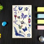 AB glue Transfer Decal Stickers Waterproof Custom Tattoo Stickers