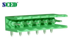 Quality 7.62mm Header Male Connector 300V 2 -16 way Plug In Type Terminal Connection wholesale