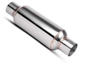 Quality Straight Through 12 Inch Length Car Exhaust Resonator wholesale