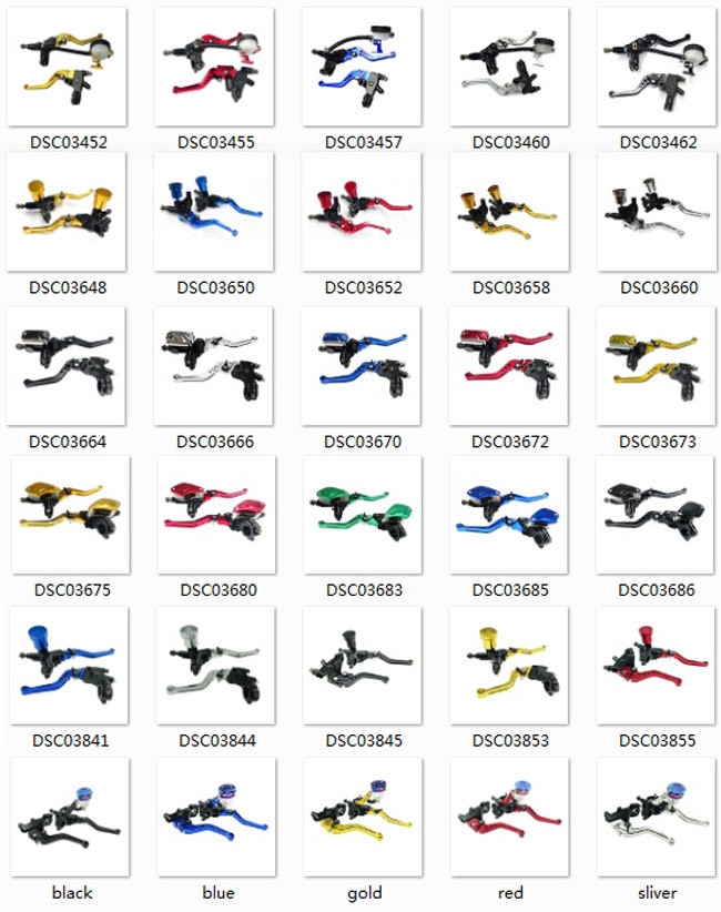 CNC Aluminum Alloy Motorcycle Modified Parts Motorcycle Master Cylinder Reservoir Brake Clutch Lever For Honda
