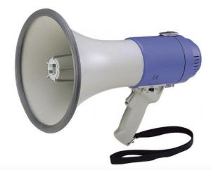 Quality 230 X 350MM Police Buzzer Horn 1KM To 1.5KM Mini Portable Megaphone wholesale
