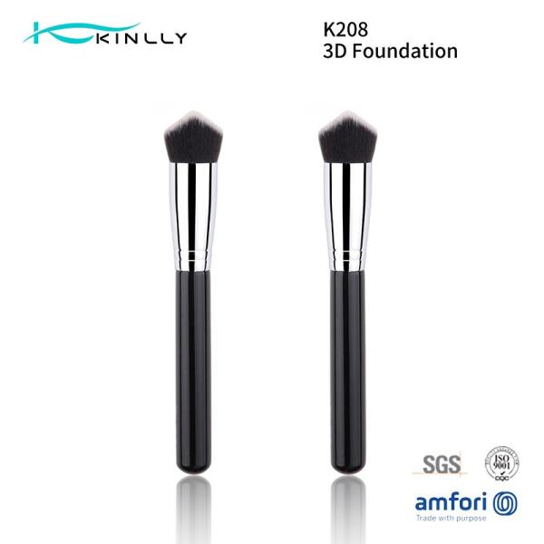 Cheap Copper Ferrule Powder ODM Face Makeup Brushes for sale