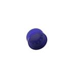 28/410 Purple Plastic Striped Child Resistant Cap Anti Slip Press And Turn Cap