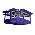 Thermal Insulation Wall Container 20 Feet Custom Restaurant Outdoor Terrace