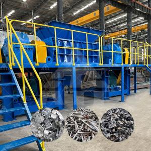 Quality Car Hub Aluminium Shredder Waste Aluminum Shredder Machine Customized wholesale