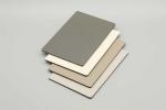 Hotel Exterior Light Grey PVDF Aluminum Composite Panel 1.22*2.44m Aluminium
