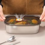 2.1-3L Capacity Metal Food Storage Containers for Non-toxic and Stocked Storage