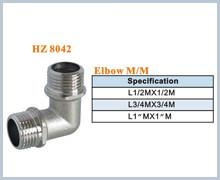 Quality brass plumbing fitting elbow MM wholesale