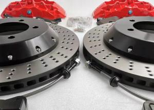 Quality Jekit Drilled Brake Disc 405mm 6061 Big Brake Kit Caliper With Bell Bracket wholesale