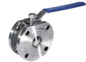 Quality Full Bore 6&quot; Wafer Ball Valve PN16 Pressure ISO 5211 Mounting Pad wholesale
