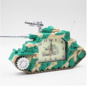 Quality New creative gift product tank alarm clock toy wholesale