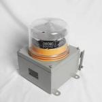 Red LED Aviation Obstruction Light 20 - 40 Times / Min For High Rise Building