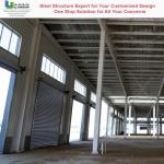 Material Quality Assurance Industrial Metal Shed Fire Resistant Steel