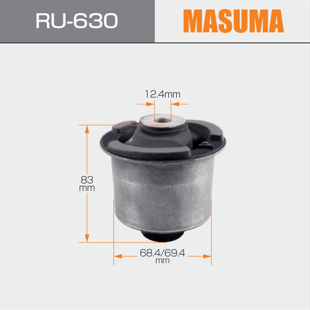 TOYOTA VITZ WEY10 CD20 Suspension Bush with RU-630 MASUMA Auto Part Car Mounting Bush