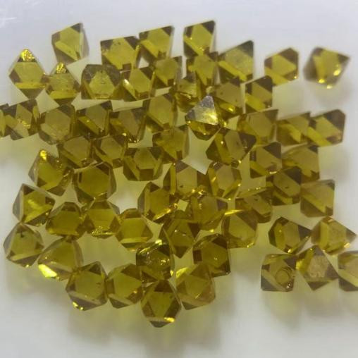 1mm - 4mm Synthetic Monocrystalline Diamond Rough Hpht Diamond Abrasives