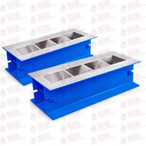 Quality Steel Mortar Cube Mould 150x150x150mm 4 Gang Cement Cube Molds wholesale