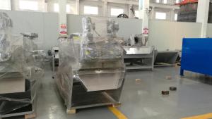 Quality SS304 Stainless Steel Volute Dewatering Screw Press Textile Wastewater Treatment wholesale