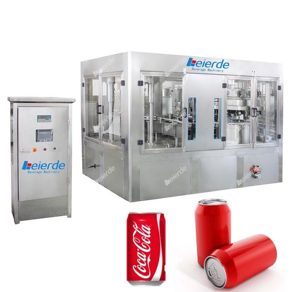 Cheap Automatic Aluminum Soft Drink Tin Can Filling Machine  20000BPH for sale