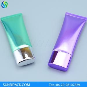 Quality 60ml BB cream cosmetic tube, 60ml oval plastic tube, oval laminated tube wholesale