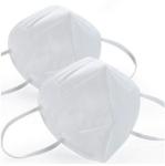 White Color KN95 Hygiene Face Mask For Personal Respiratory Protection