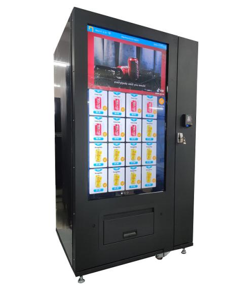 Metal 55 Inch Touch Screen Digital Drink Vending Machine For Gym School With