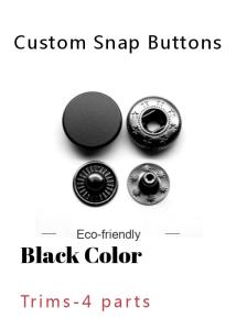 Quality 4 Parts 22L 24L Silver Concealed Metal Press Stud wholesale