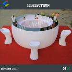 PE Plastic led lighting furniture led portable bar