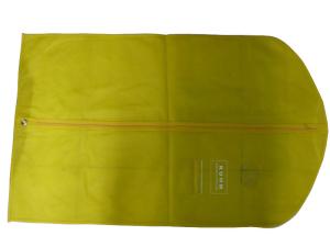 Quality 75g Kuhn Yellow Unwoven Fabric Clothes Bags, Suit Garment Bag For Dress Packaging wholesale