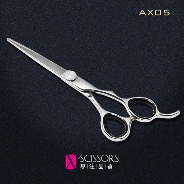 Right handed Hair Scissors of Japanese 440C Steel. Convex Edge Quality hair