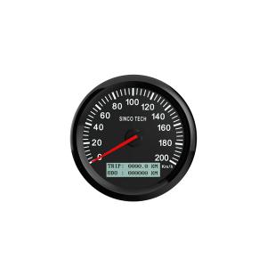 Quality Do917 80mm GPS Speed Race Car Gauge Tachometer 24V Vehicle Tachometer wholesale