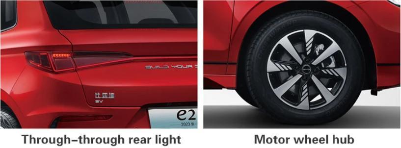 New Elektromobile Byd E2 EV Car 405km Range Byd E2 2024 EV Electric Car for Wholesale Chinese