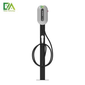 Quality Angel Series Silver Angel 7KW/11KW/22KW Vertical Electric Vehicle AC Charging Pile For Household Commercial Use wholesale