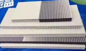 Quality Jwell Recycling Plastic Extrusion Machine PP Hollow Sheet / Building Template wholesale