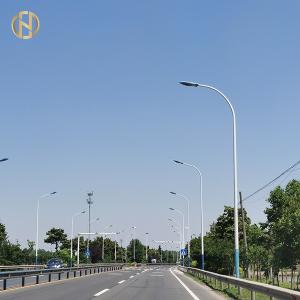 Quality 6 - 15M Street Light Pole Anti Corrosion Steel Light Pole With Various Design wholesale