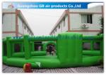 Green Round Inflatable Sports Games / Inflatable Baseball Field for Outdoor