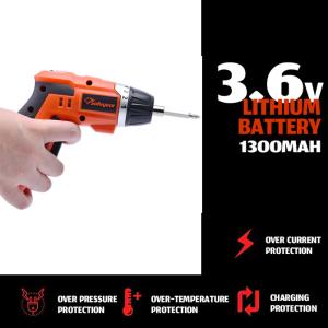 Quality 3.6V Electric Handheld Power Screwdriver Cordless Power Drill Tools 1.3Ah Battery 26 Accessories wholesale