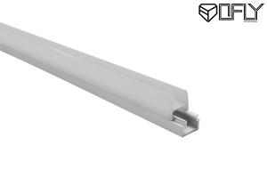 Quality 2m Led Strip Lighting Mounting Profiles Frosted For Glass Borad Lighing wholesale