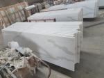Calacatta Gold Quartz Bathroom Vanity Tops For Hotel 2.5g / Cm3 Density